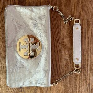 Tory Burch Gold Metallic Handbag